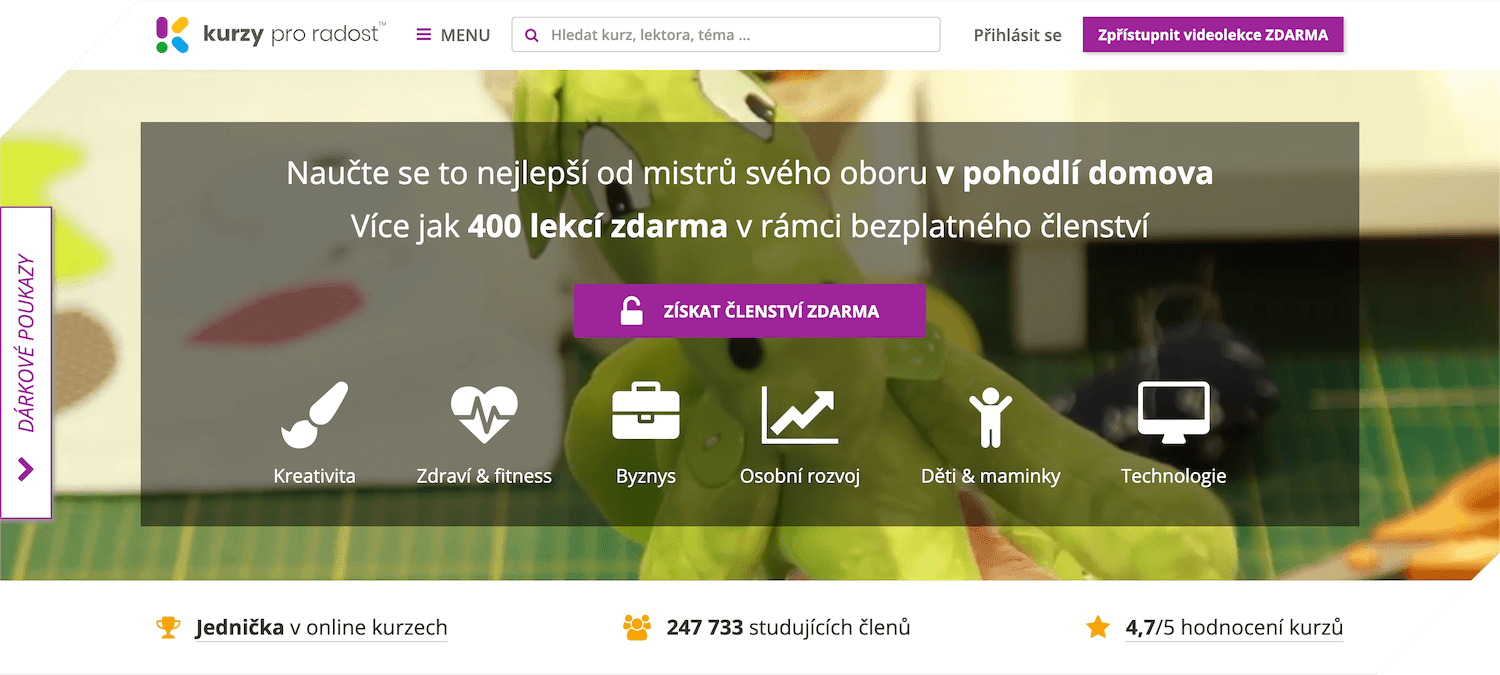 Kurzy pro radost